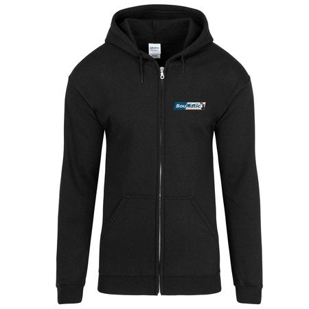 BouMatic Embroidered Zip-Up Hoodie – Professional Edition