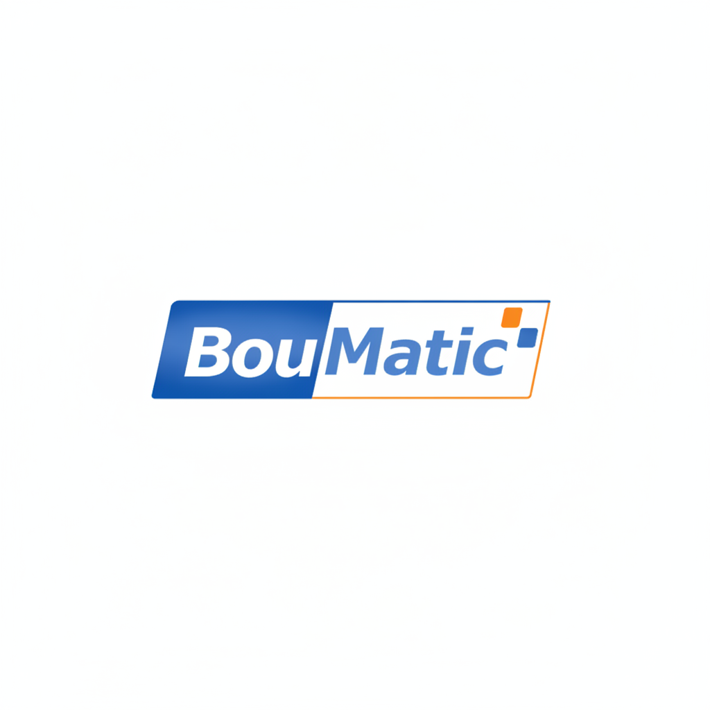 Logo BouMatic fond blanc