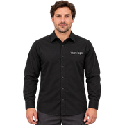 Chemise à manche longue  - Broderie personnalisable