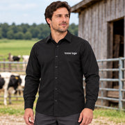 Chemise à manche longue  - Broderie personnalisable